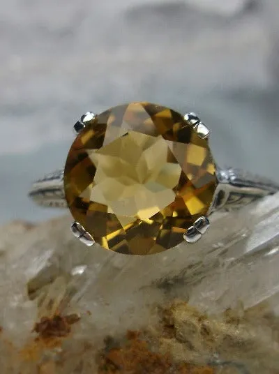 D12, Button Ring, Natural Gems, Art Deco 1930's Style Jewelry, Design#D12