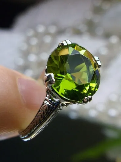 D12, Button Ring, Natural or Simulated Gems, Art Deco 1930's Style Jewelry, Design#D12