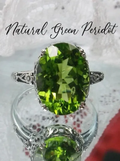 D70, Edward Ring, Simulated or Natural Gemstone, Sterling Silver Edwardian Jewelry Design#D70
