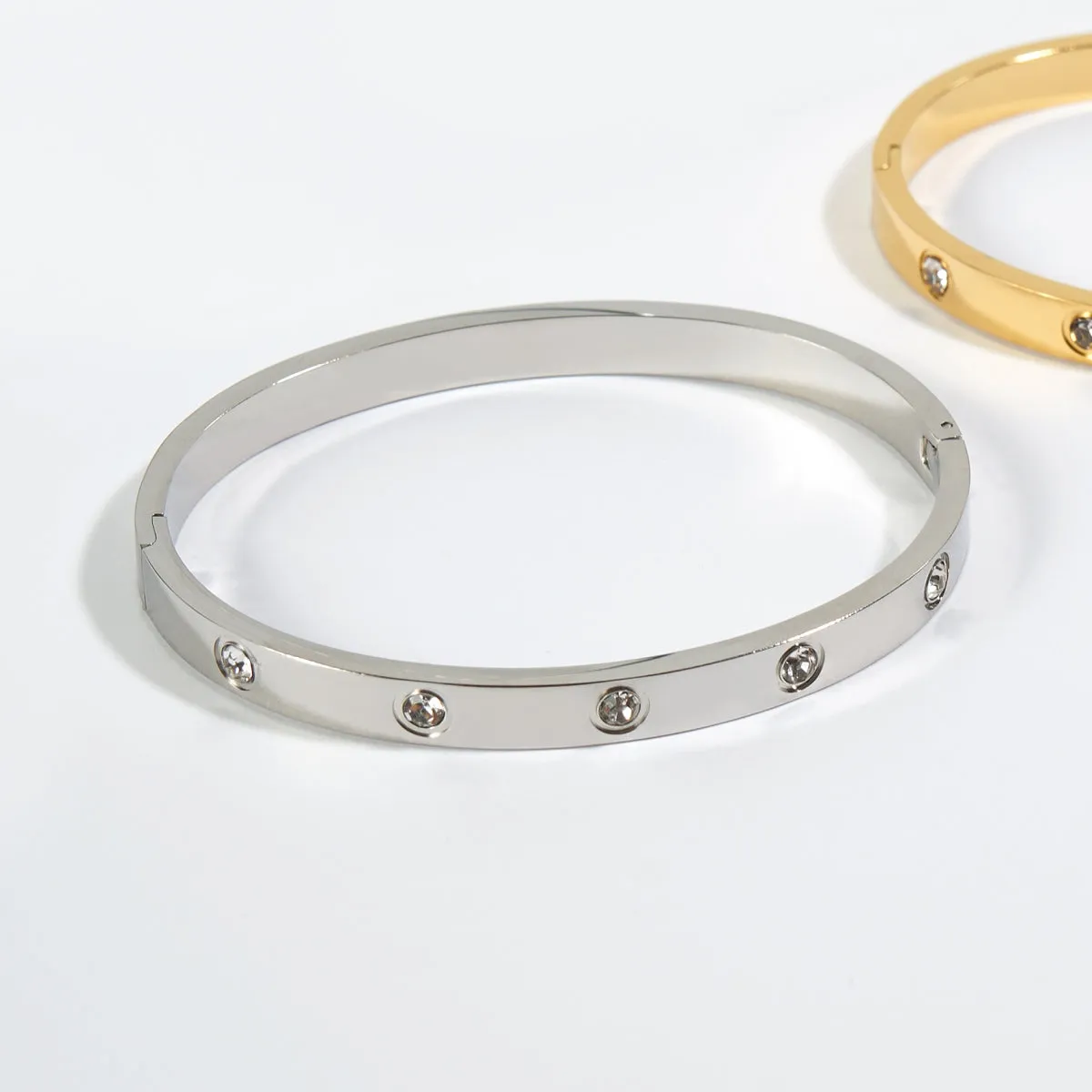 Diamond Bangle Bracelet