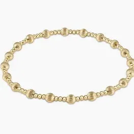 Enewton Extends- Dignity Grateful Pattern 4MM - Gold