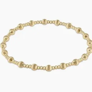 Enewton Extends- Dignity Grateful Pattern 4MM - Gold