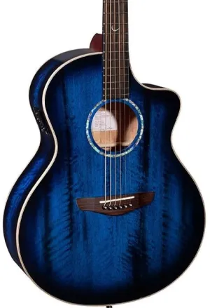 Faith Blue Moon Neptune Electro Acoustic Guitar Cutaway