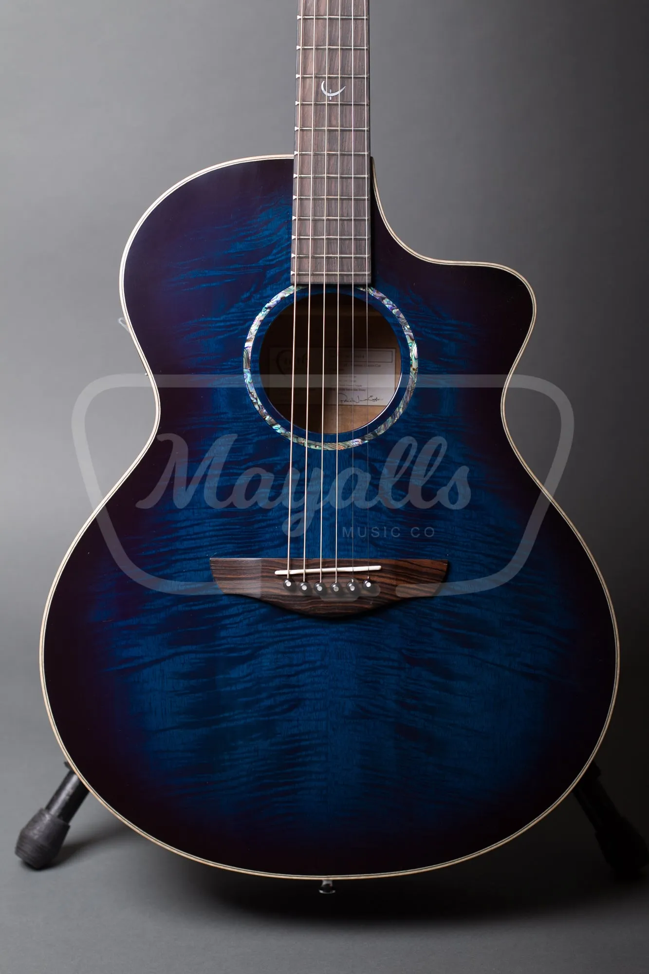 Faith Blue Moon Neptune Electro Acoustic Guitar Cutaway