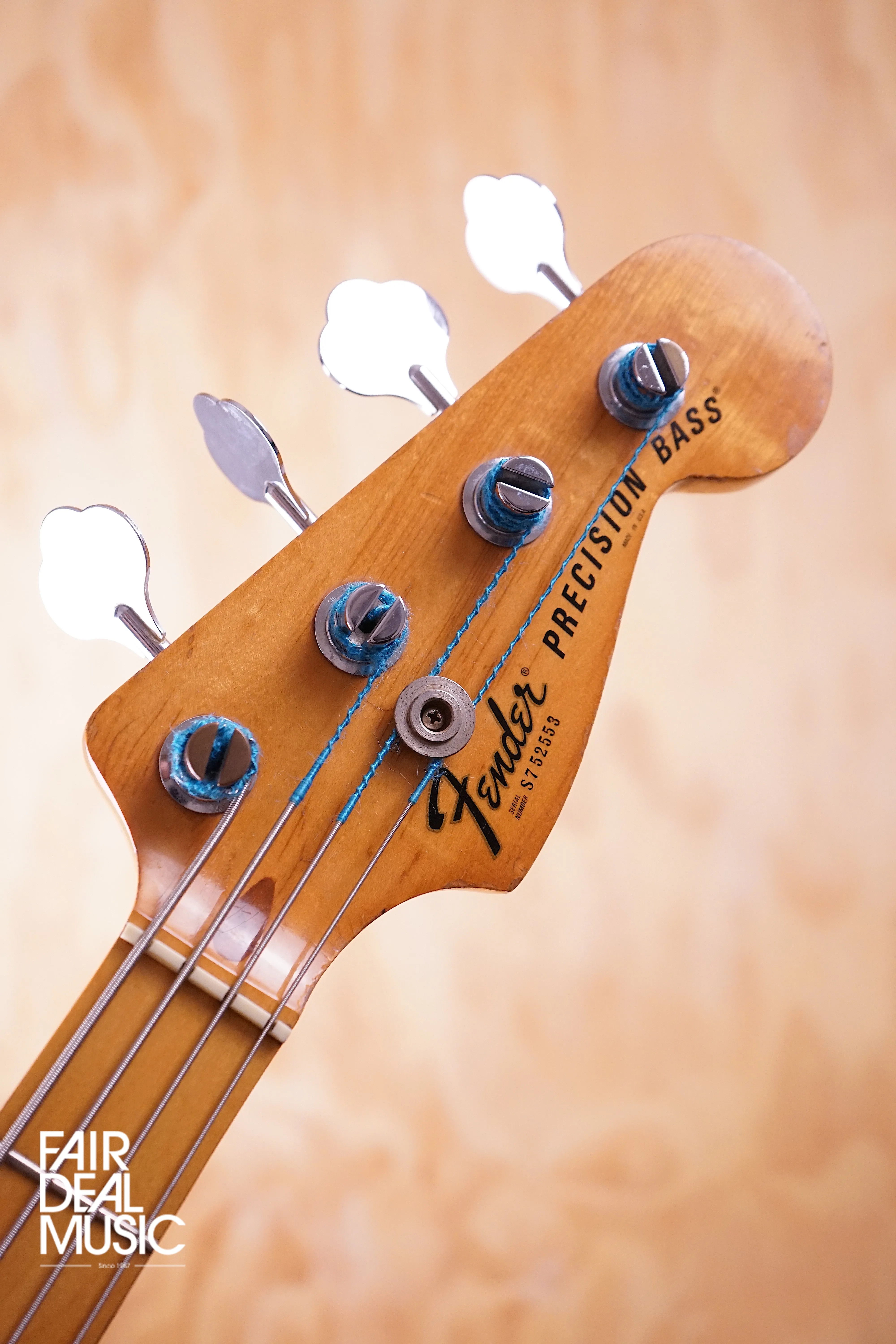 Fender 1975 Precision Bass in Mocha, USED
