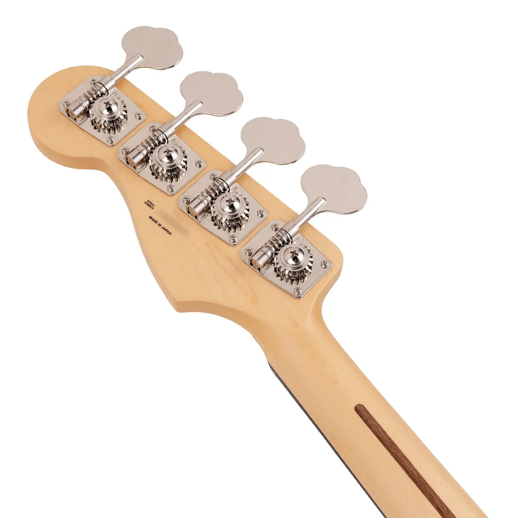 Fender  Made in Japan Junior Collection Jazz Bass®, Rosewood Fingerboard, Satin Daphne Blue