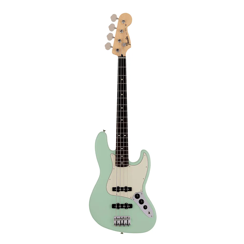 Fender Made in Japan Junior Collection Jazz Bass®, Rosewood Fingerboard, Satin Surf Green