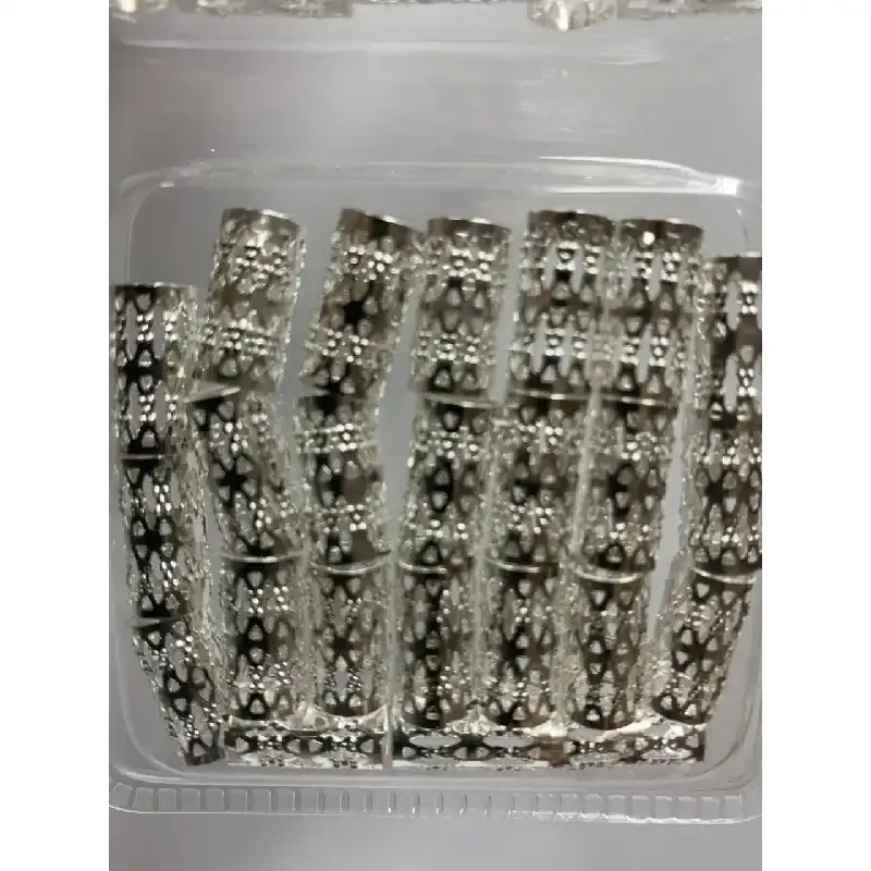 FILIGREE TUBE VALUE PACK 15MM  (SILVER)-Long
