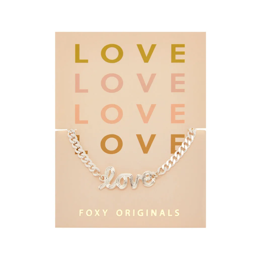 Find Your Love Bracelet in Silver