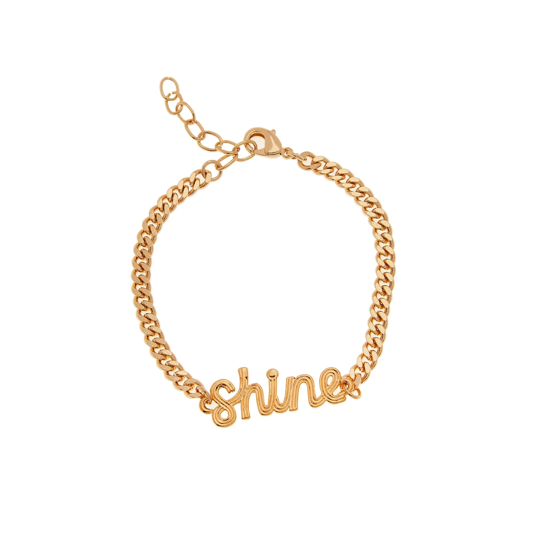 Find Your Shine Bracelet in Gold