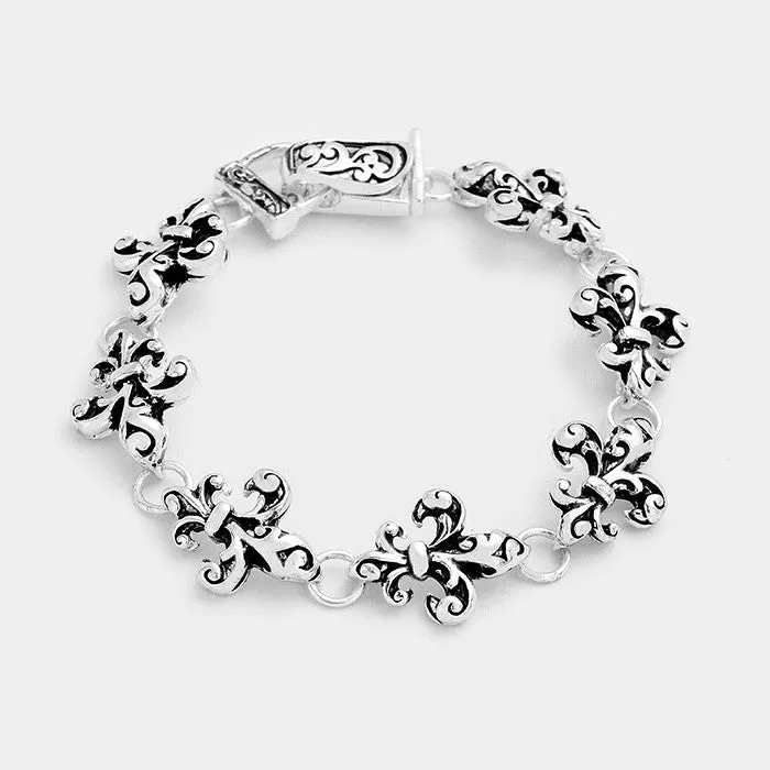 Fleur de Lis Bracelet