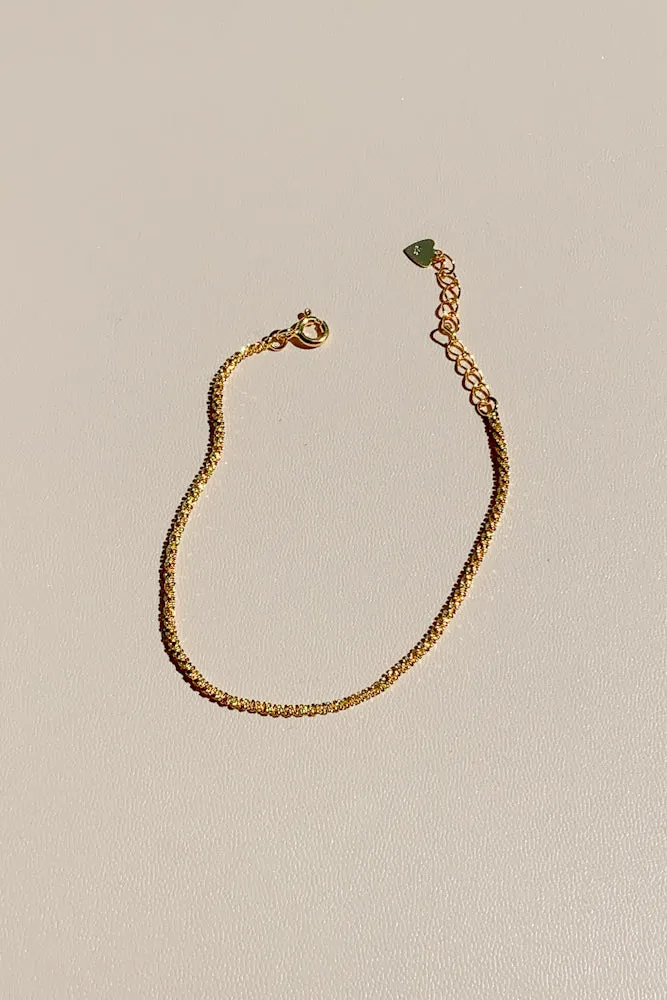 Glimmer Chain Bracelet (925 Silver)