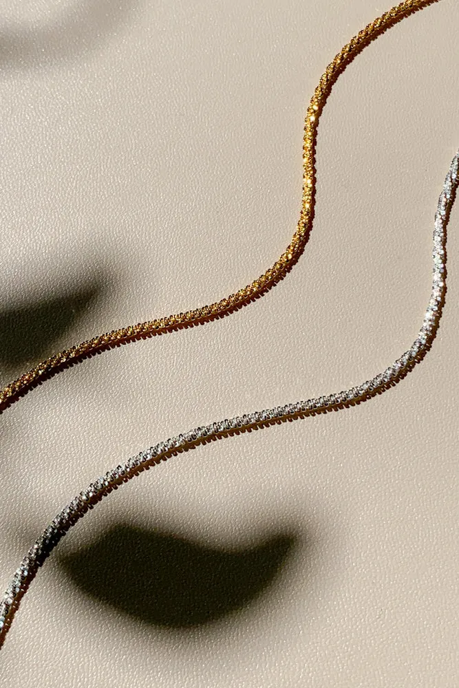 Glimmer Chain Bracelet (925 Silver)