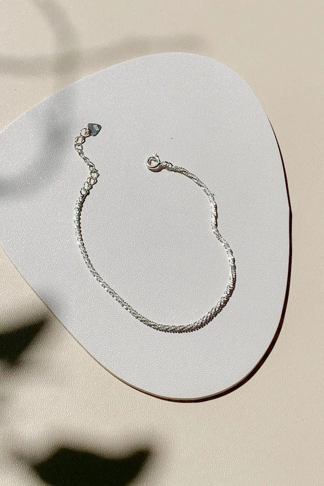 Glimmer Chain Bracelet (925 Silver)
