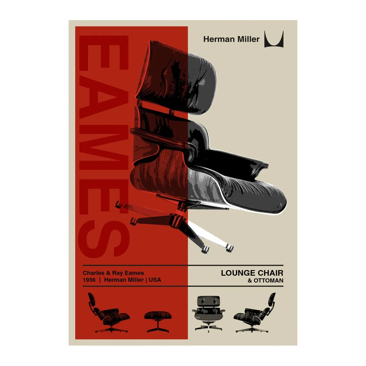GLOBE x Eames skateboard - Play
