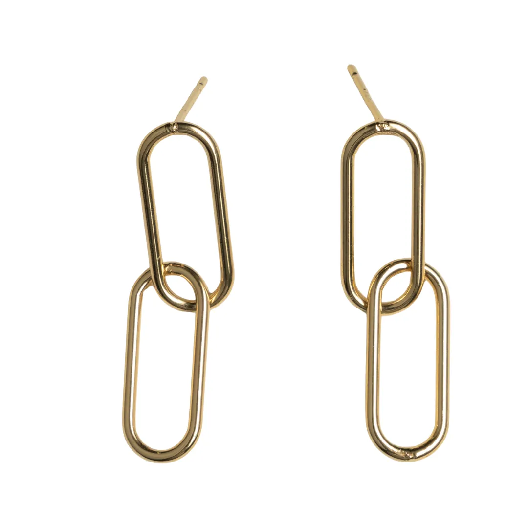 Gold Paperclip Chain Collection