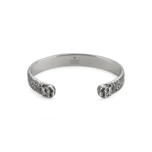 Gucci Silver Gatto Bangle