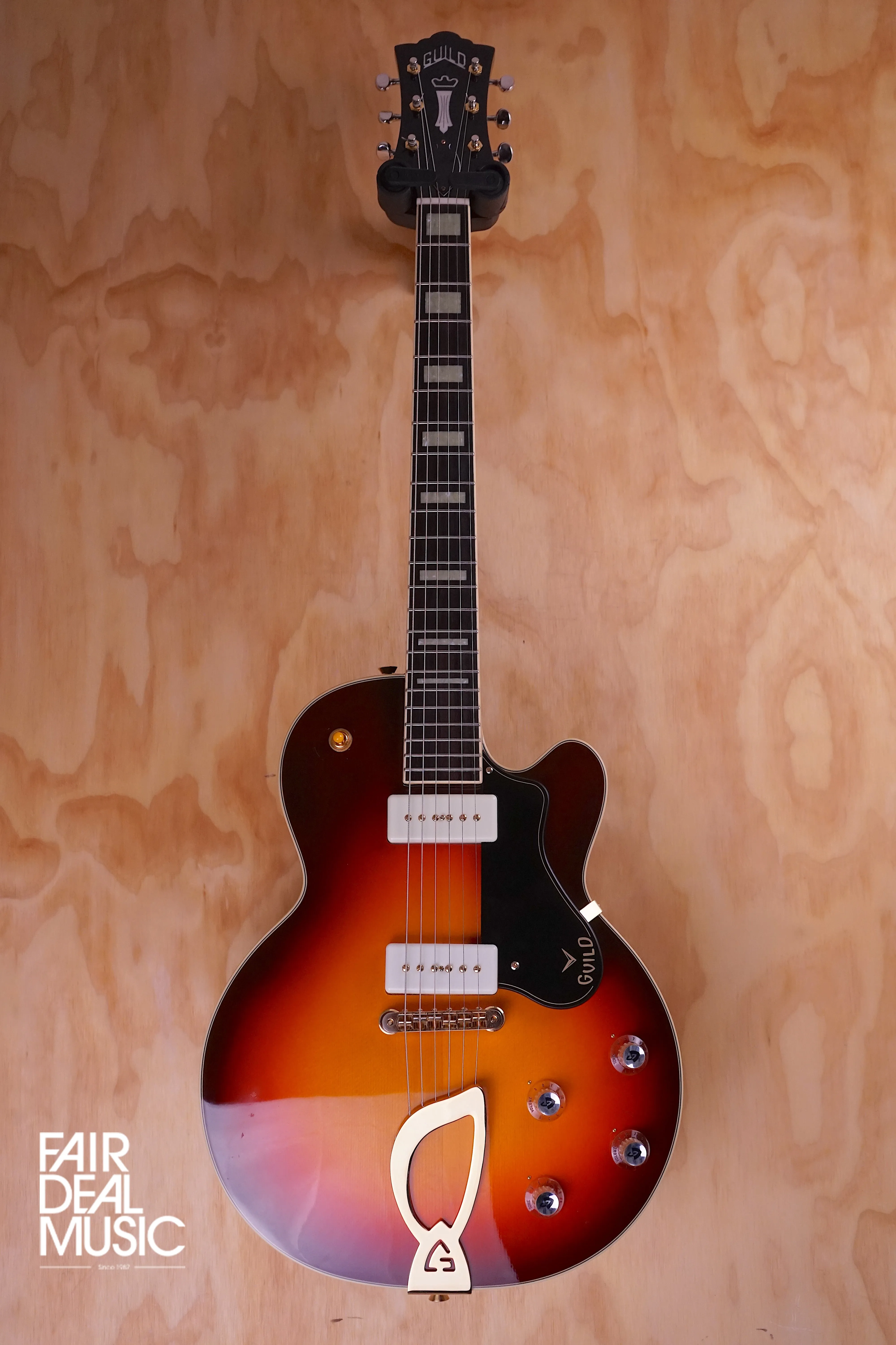 Guild M-75 Aristocrat in Antique Burst, USED