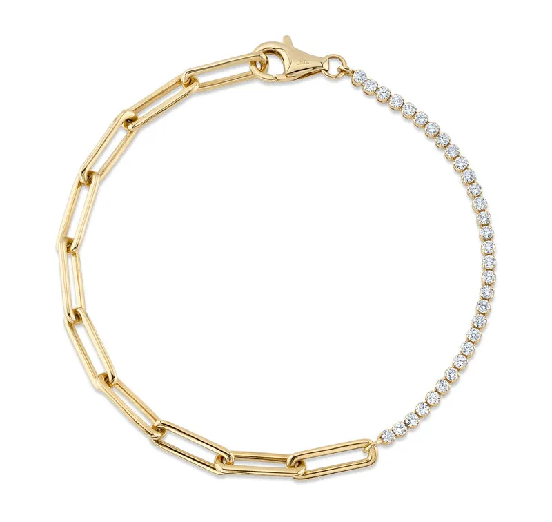 HALF AND HALF BRACELET