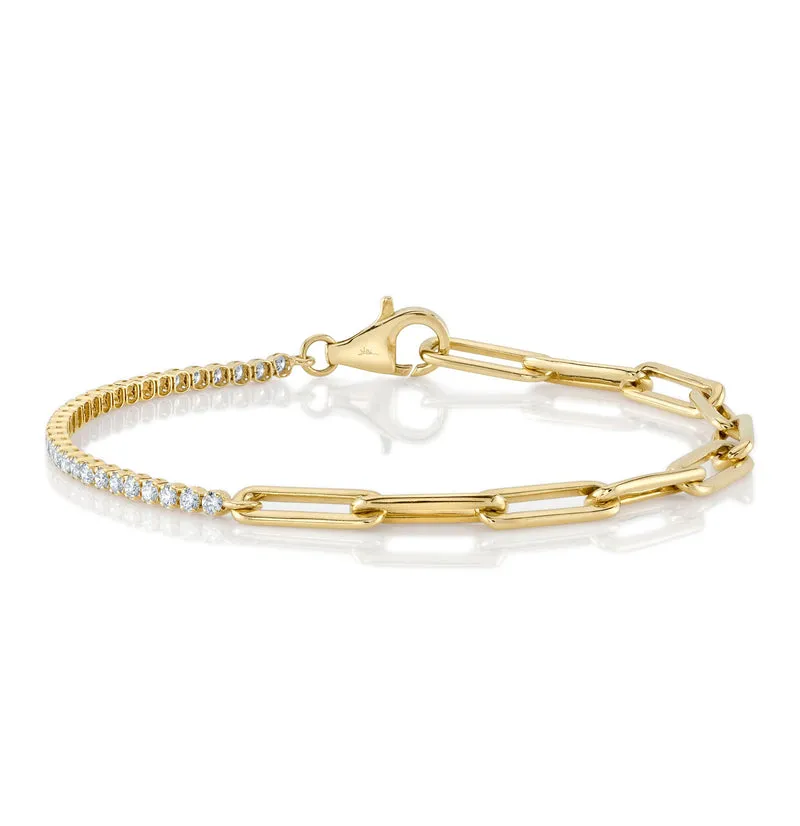 HALF AND HALF BRACELET