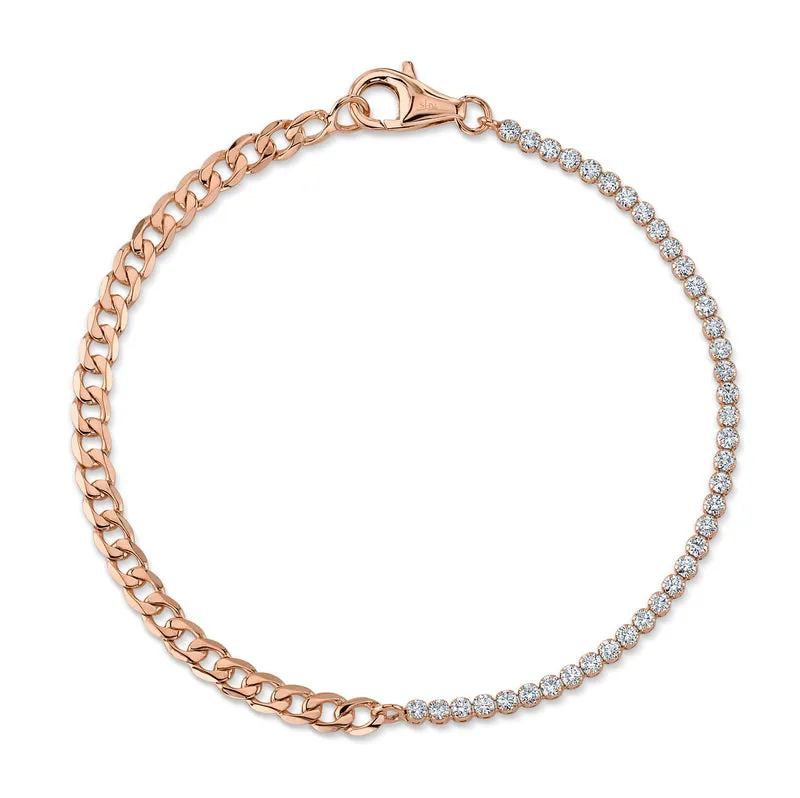 HALF AND HALF BRACELET