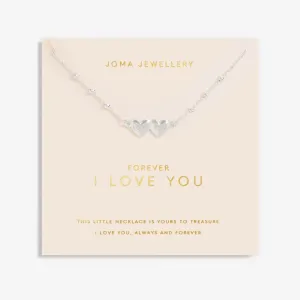 Joma Forever Yours Valentine's Forever I Love You Necklace