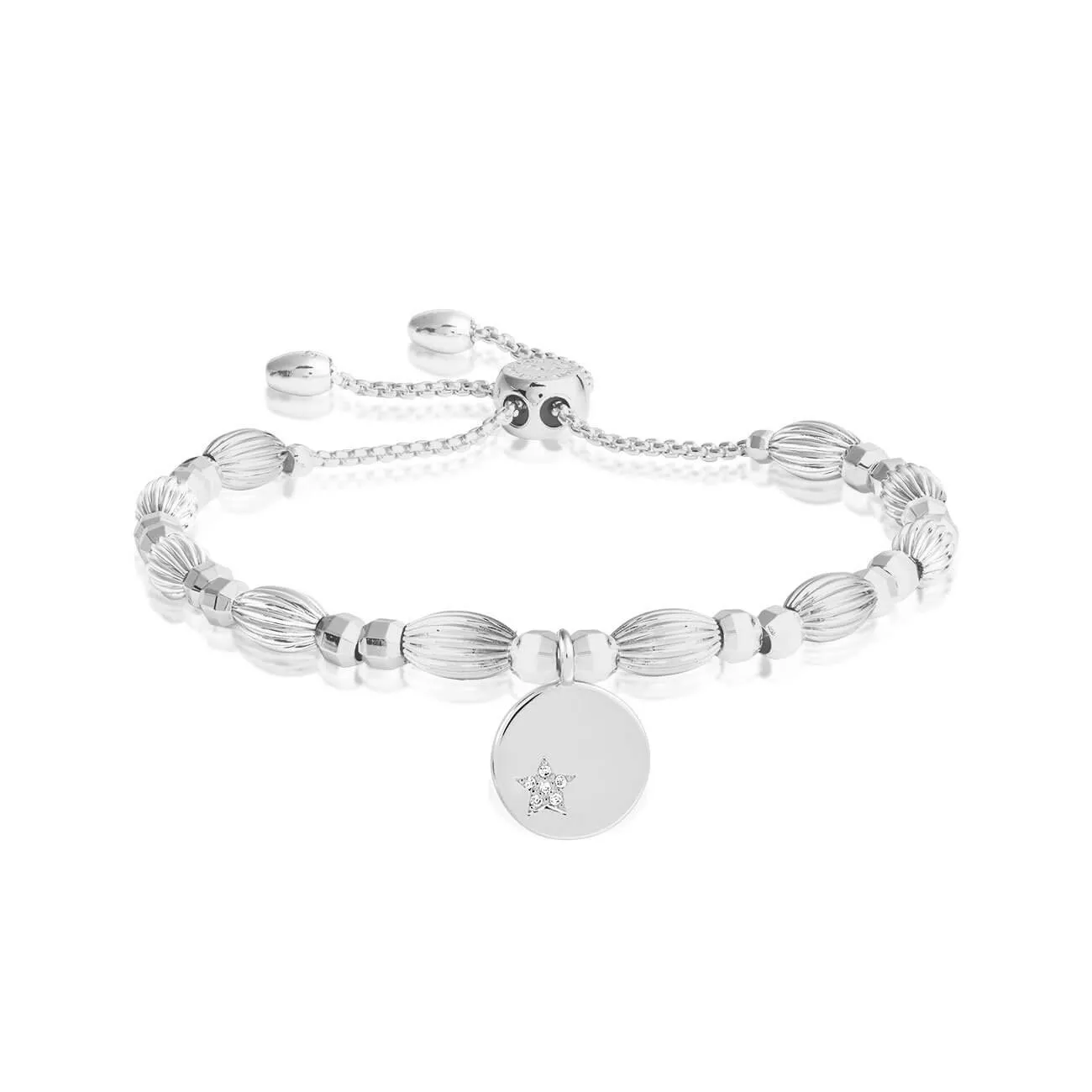 Joma Silver Disc Bracelet