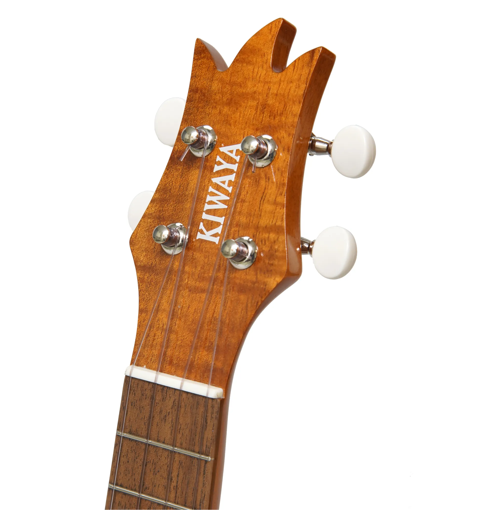 Kiwaya Eco Series Hawaiian Koa Soprano Pineapple Ukulele KS-4PG