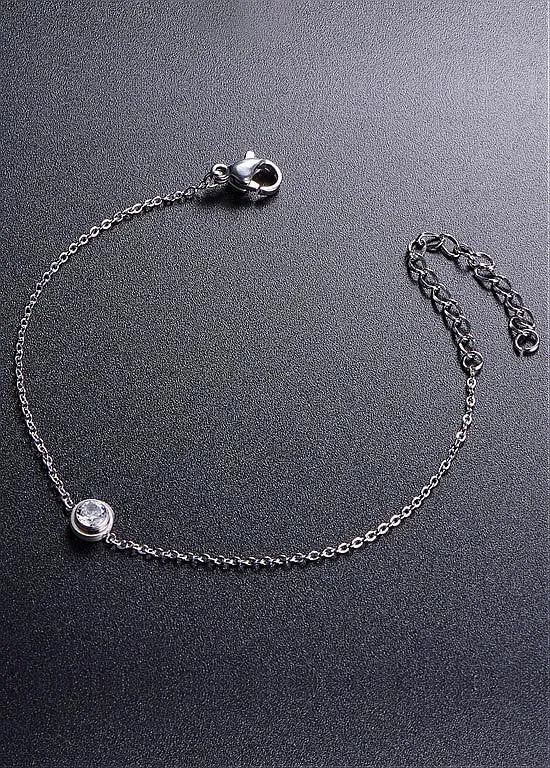 Knot Platinum Plated Cuff Bangle