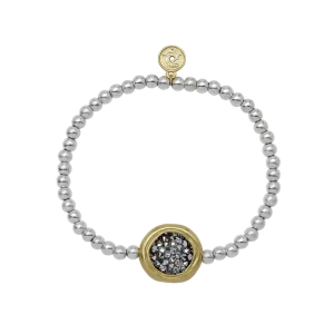 Kristal Dome Stretch Bracelet