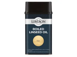 Liberon Boiled Linseed Oil Clear 500ml