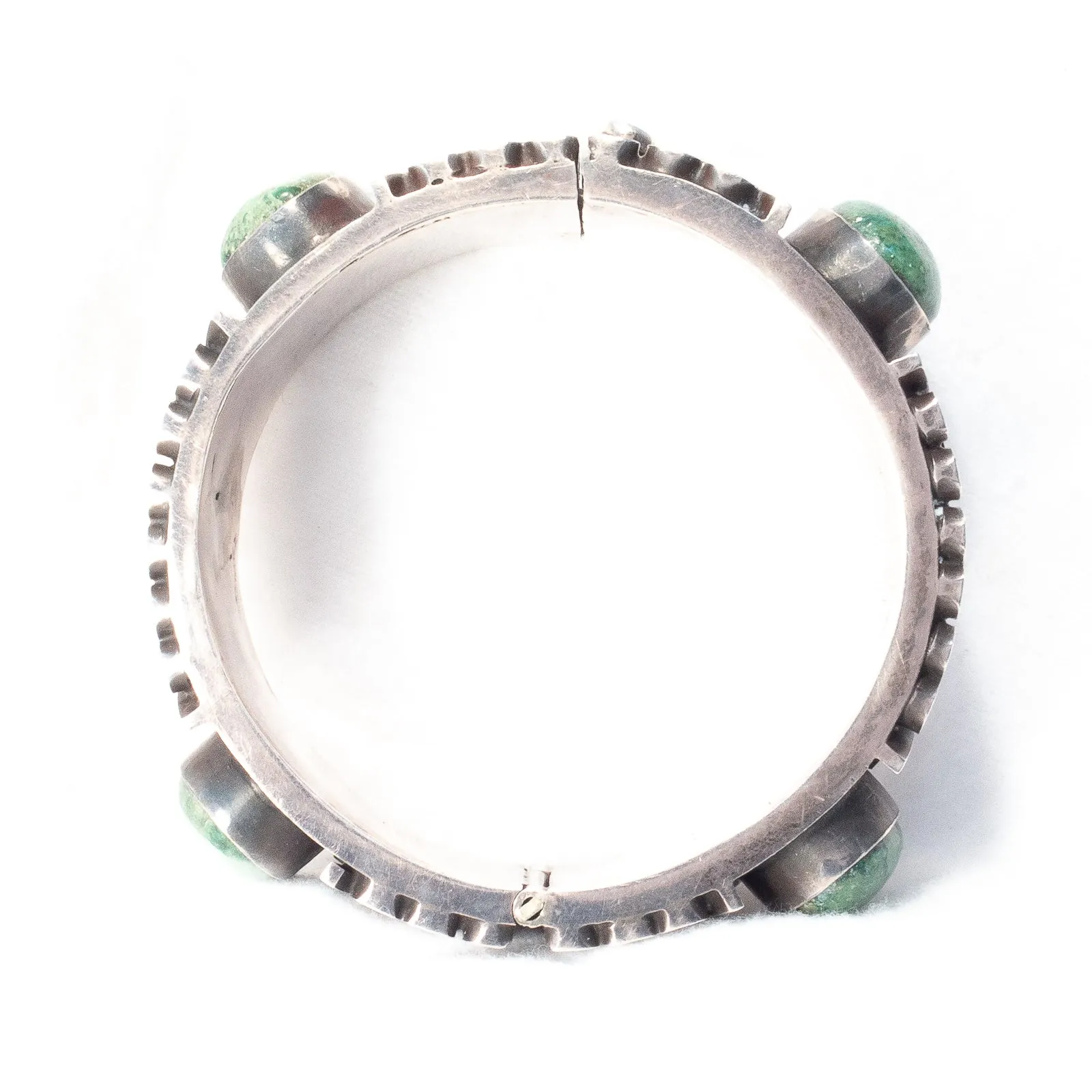 Los Ballesteros Green Stone Bracelet