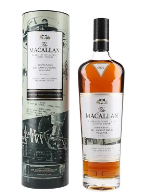 Macallan James Bond 60th Anniversary Release Decade 2 Edition 700 ml