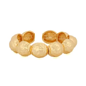Majestic Golden Cuff Bracelet
