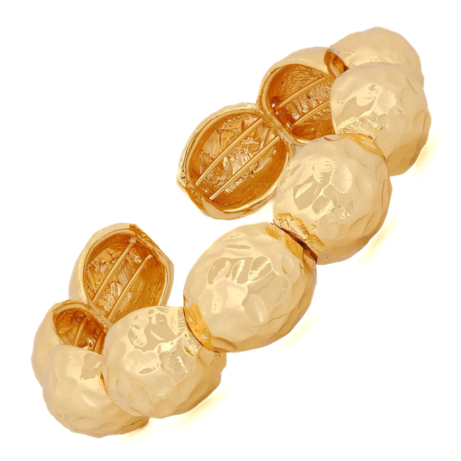 Majestic Golden Cuff Bracelet