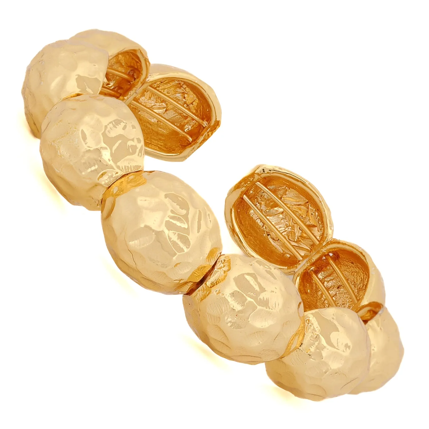 Majestic Golden Cuff Bracelet