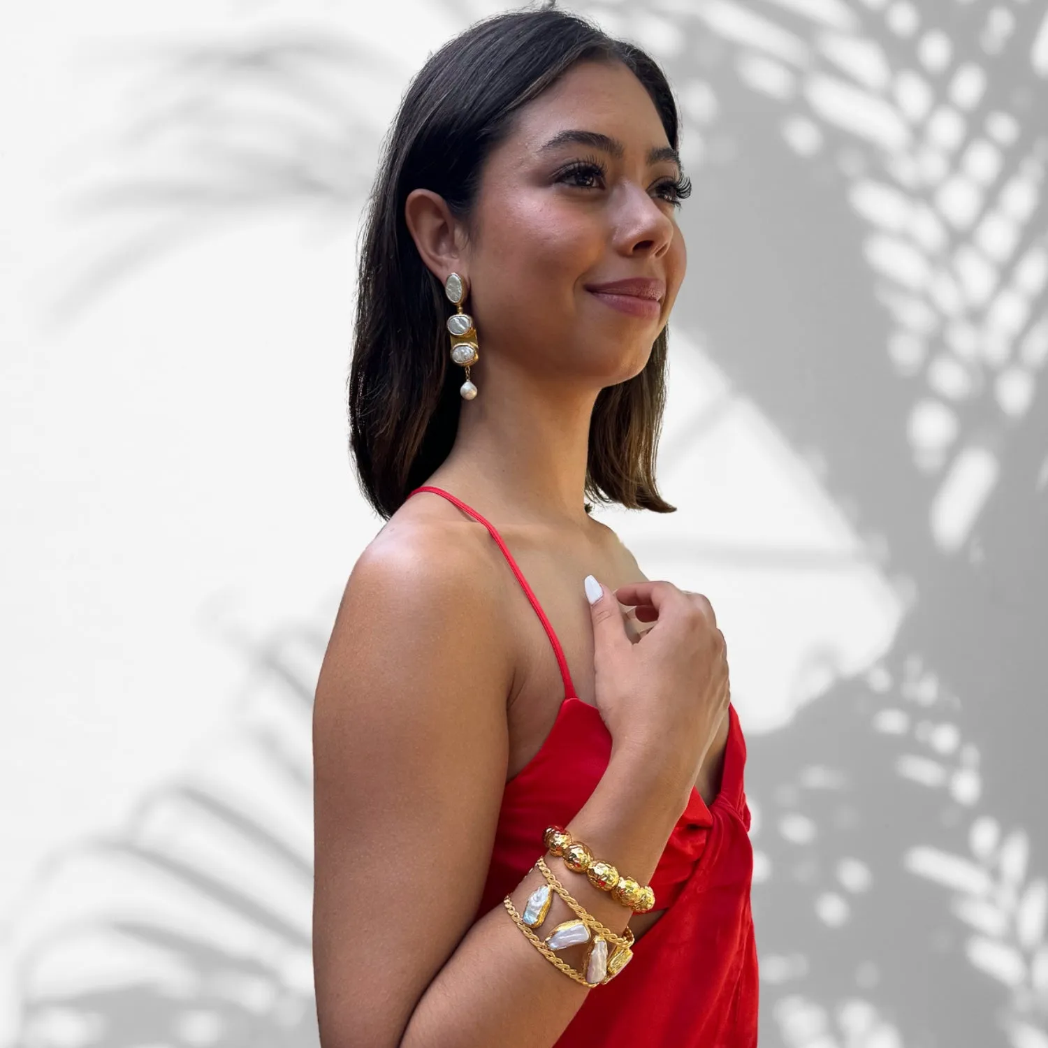 Majestic Golden Cuff Bracelet