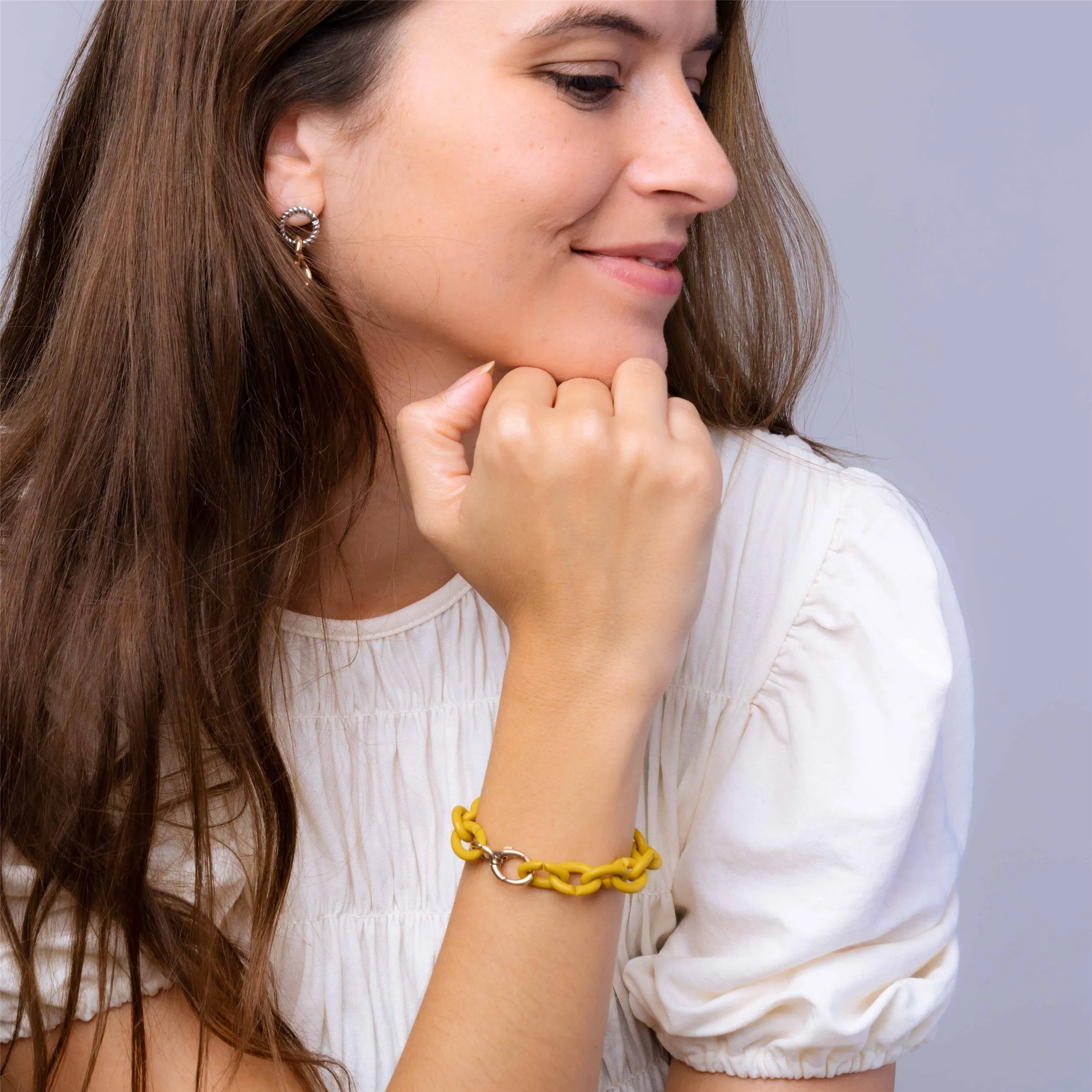 Mellow Yellow Bronze Bracelet