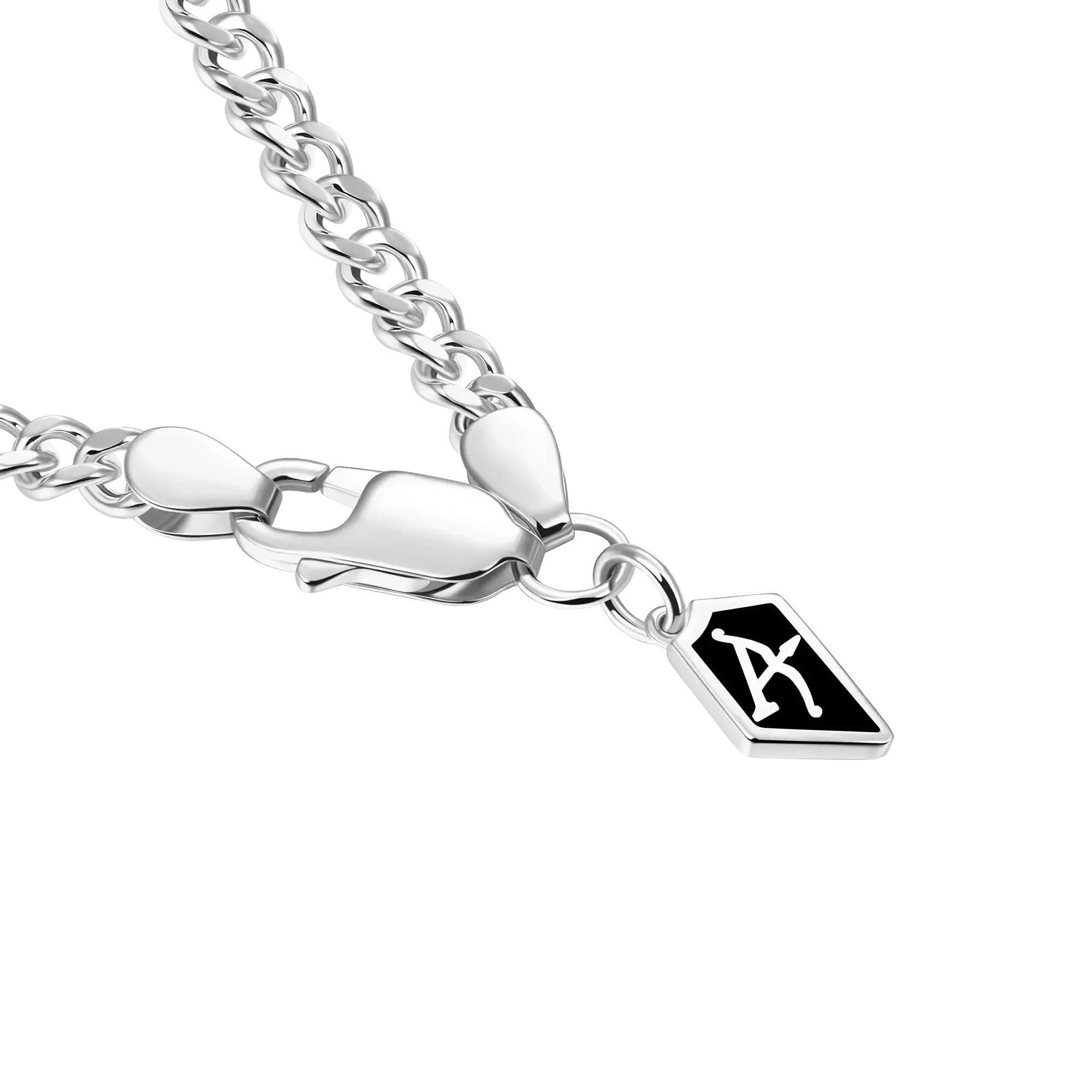 Miami Micro Cuban Curb Bracelet - White Gold