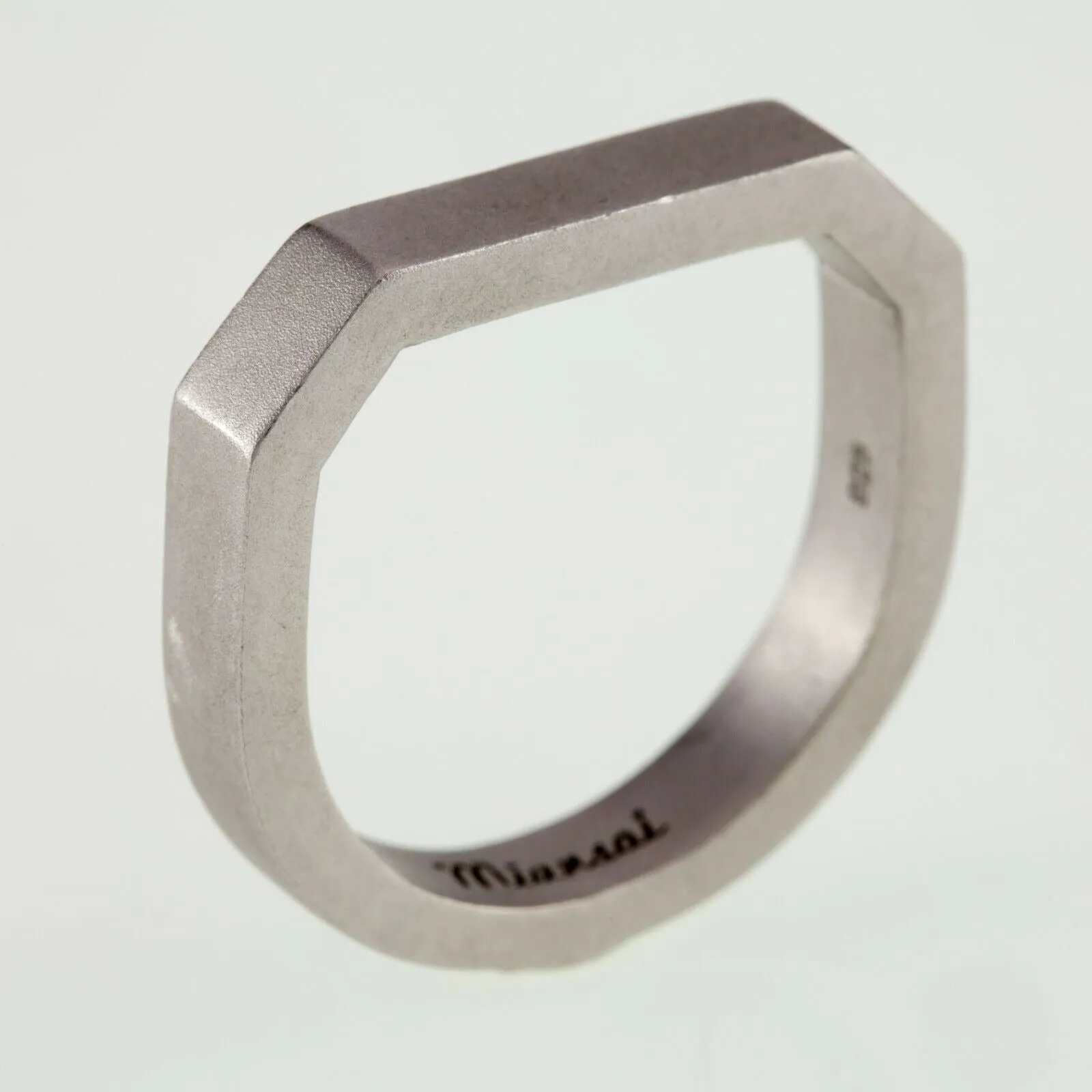 Miansai Sterling Silver Bracelet and Ring Set
