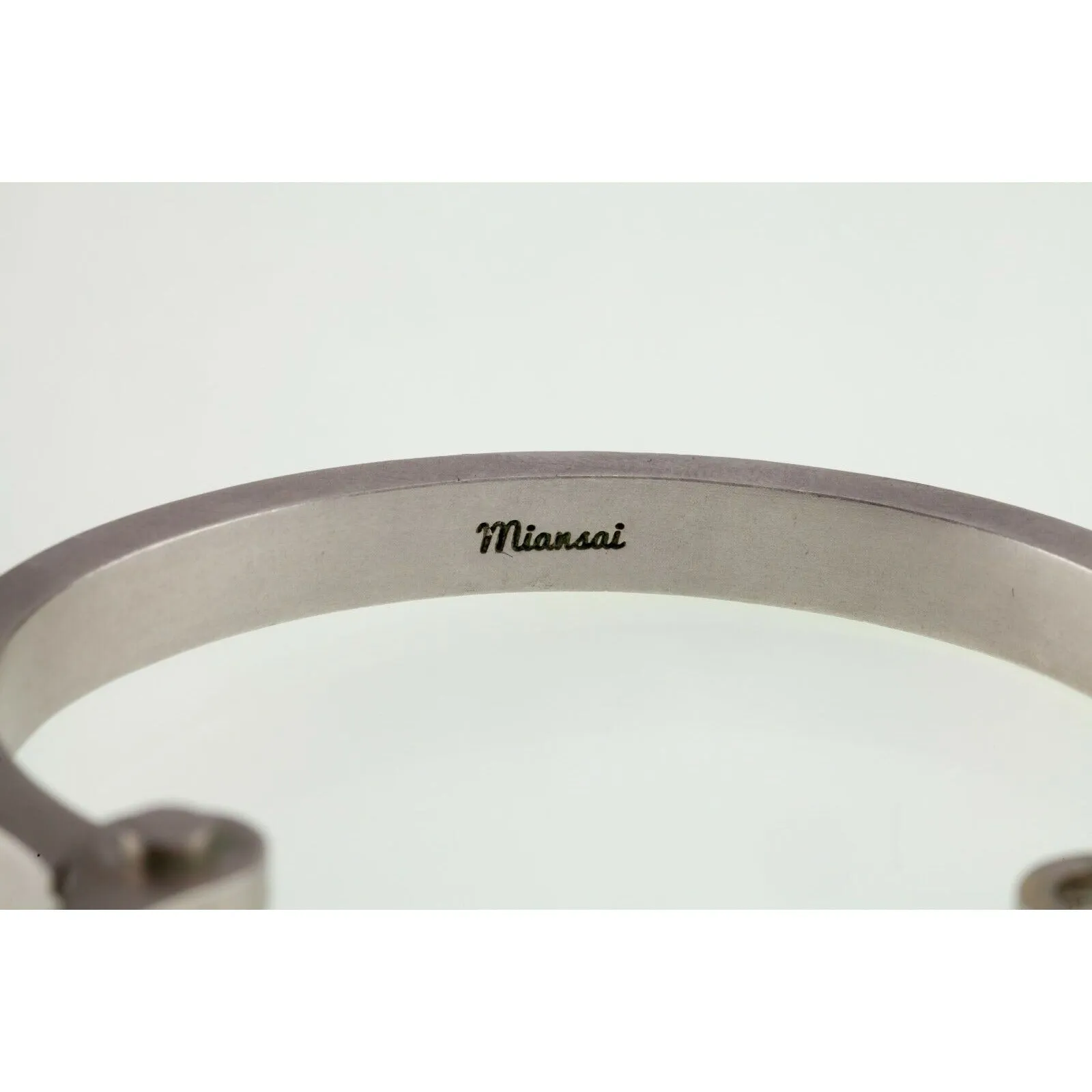 Miansai Sterling Silver Bracelet and Ring Set