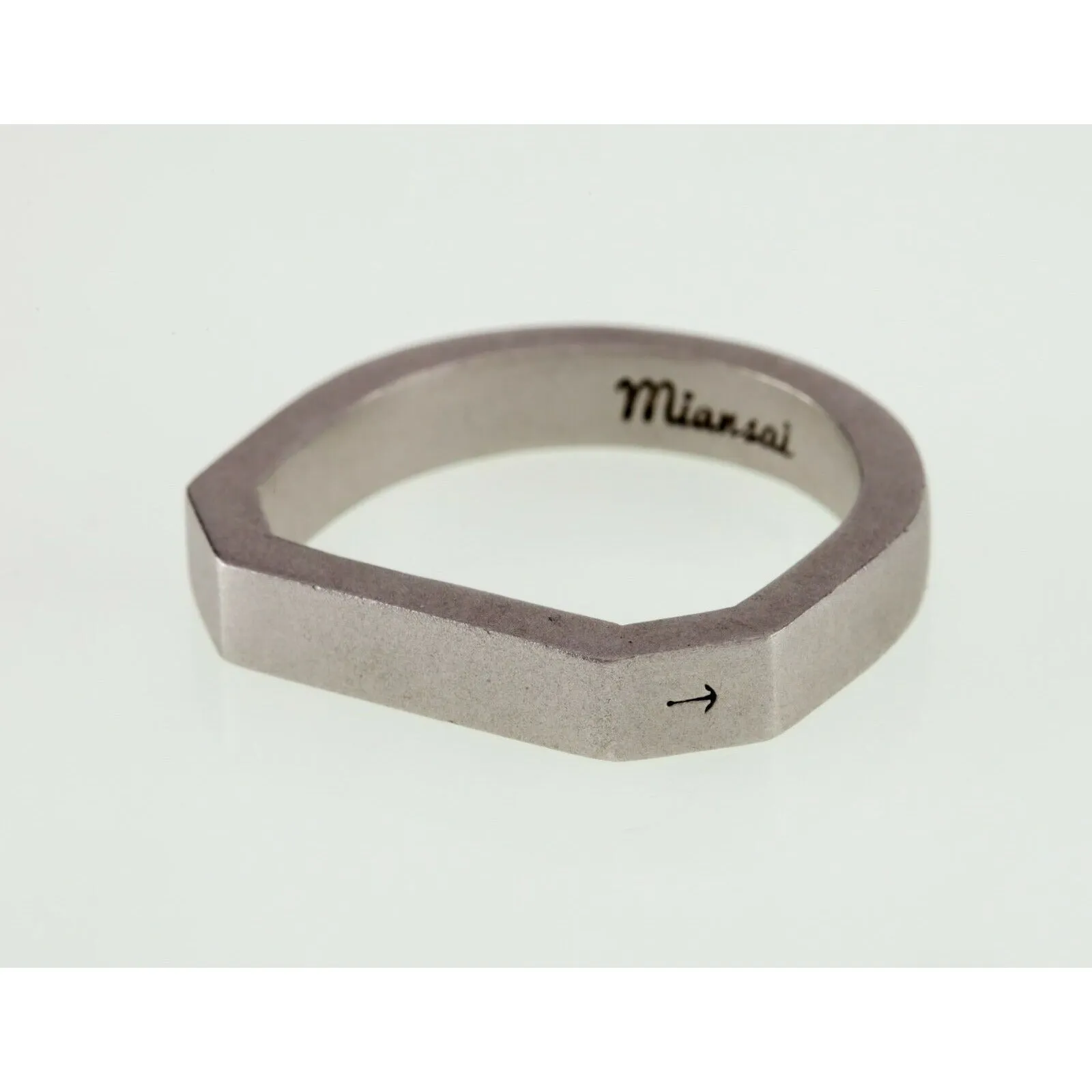 Miansai Sterling Silver Bracelet and Ring Set