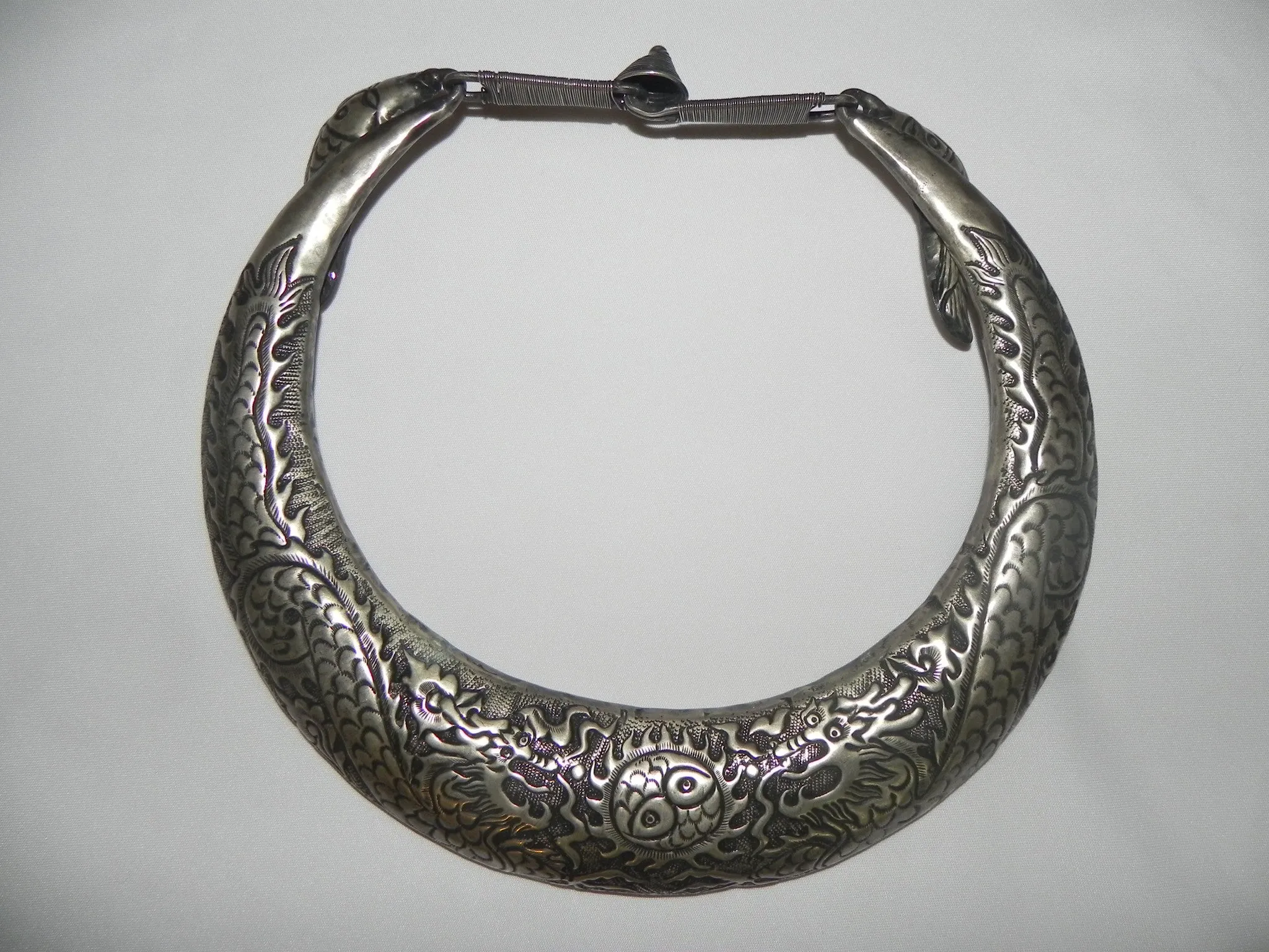 Miao Necklace, Burning Fish & Dragons