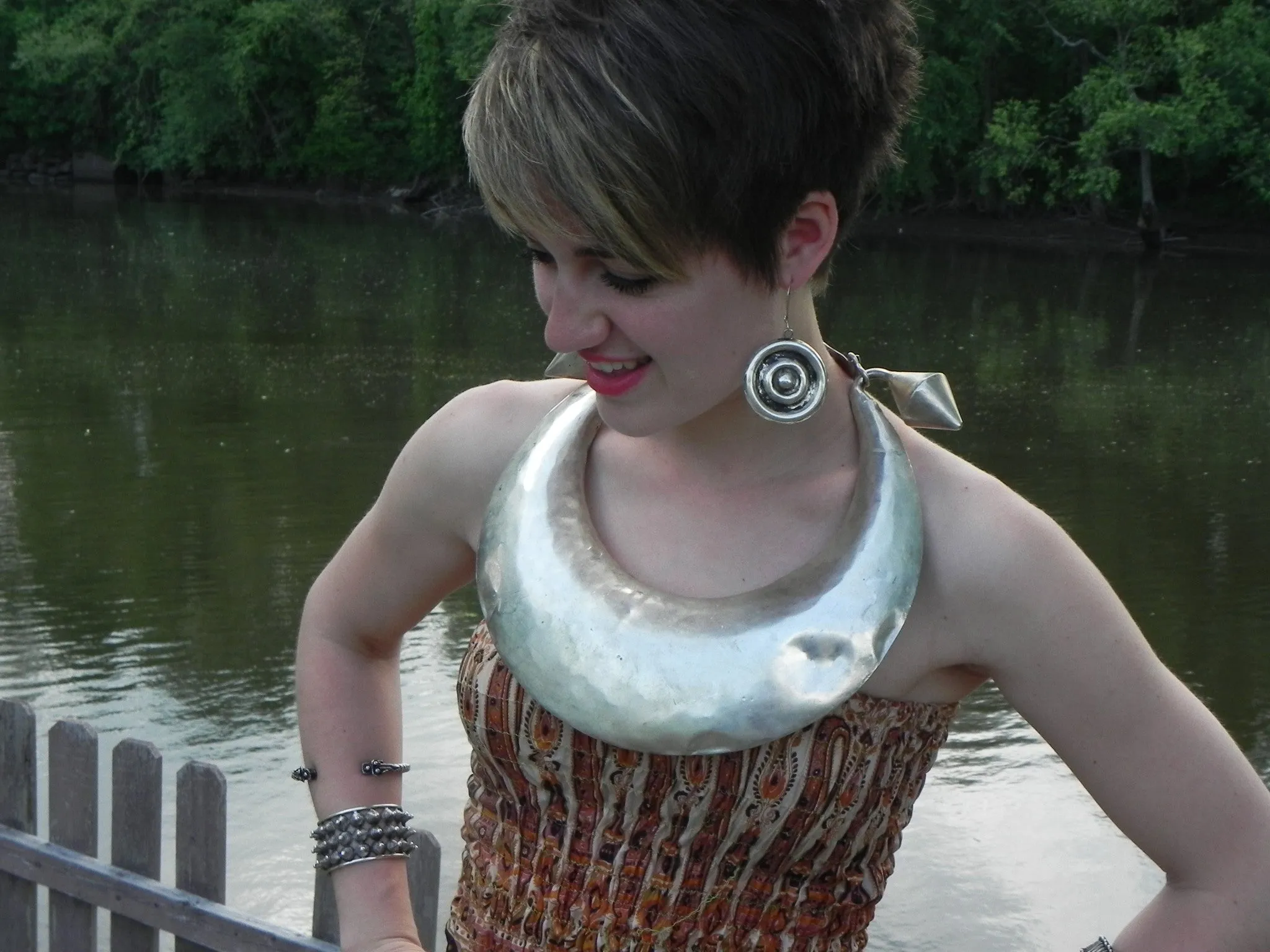 Miao Necklace, Large Plain