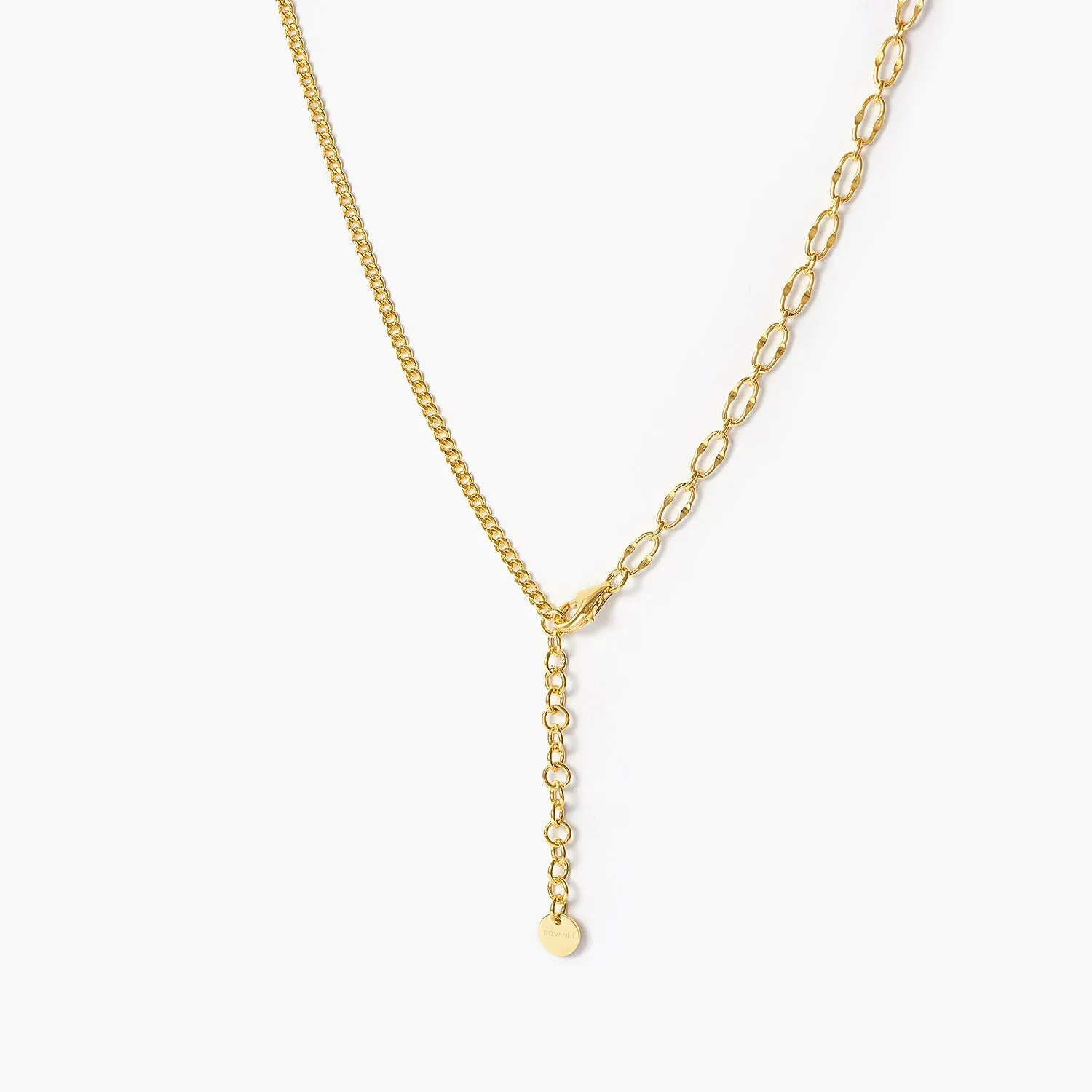 Minimalist Personality Hollow Peach Heart Pendant Chain Necklace