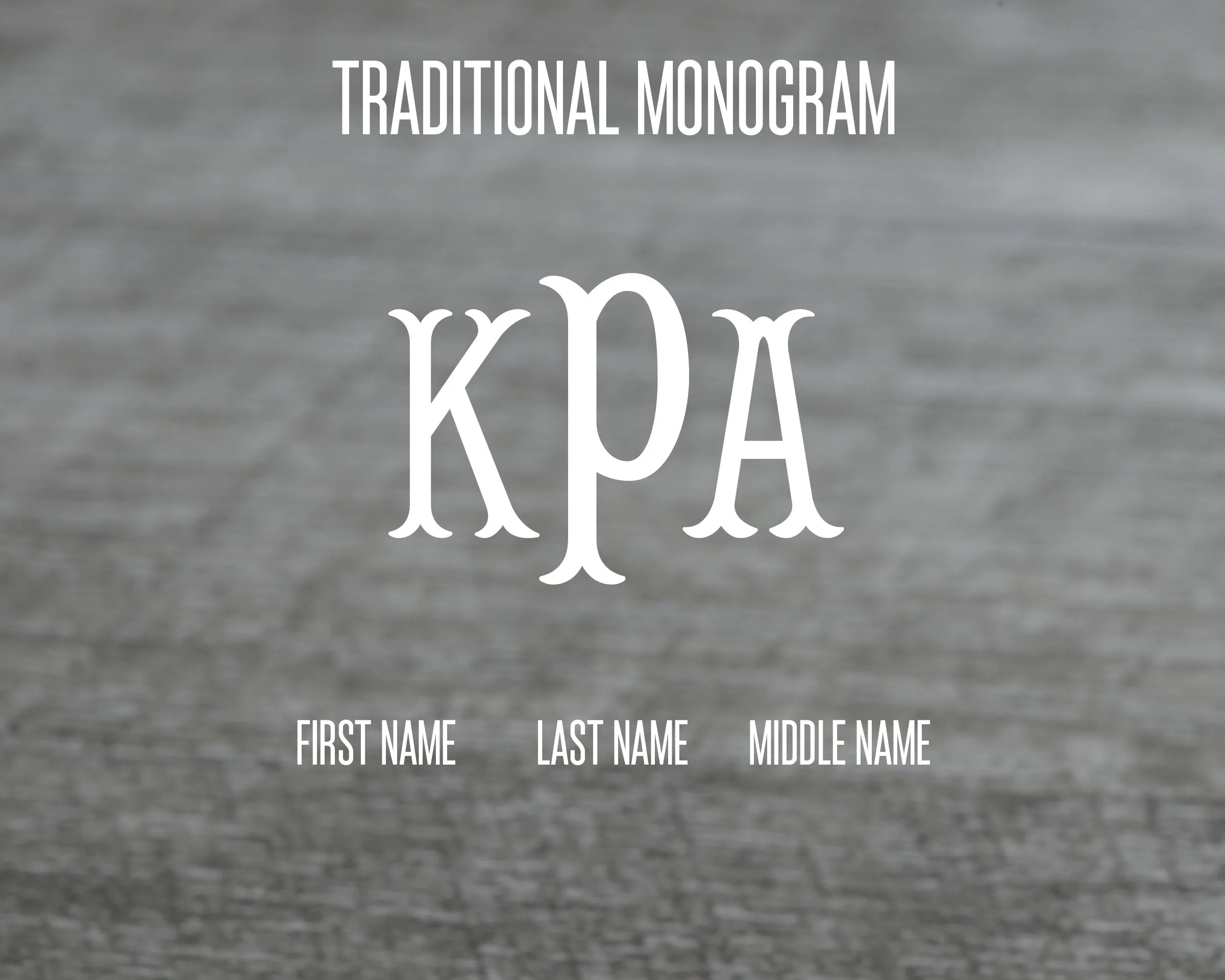 MONOGRAM INITIAL CHARM BRACELET
