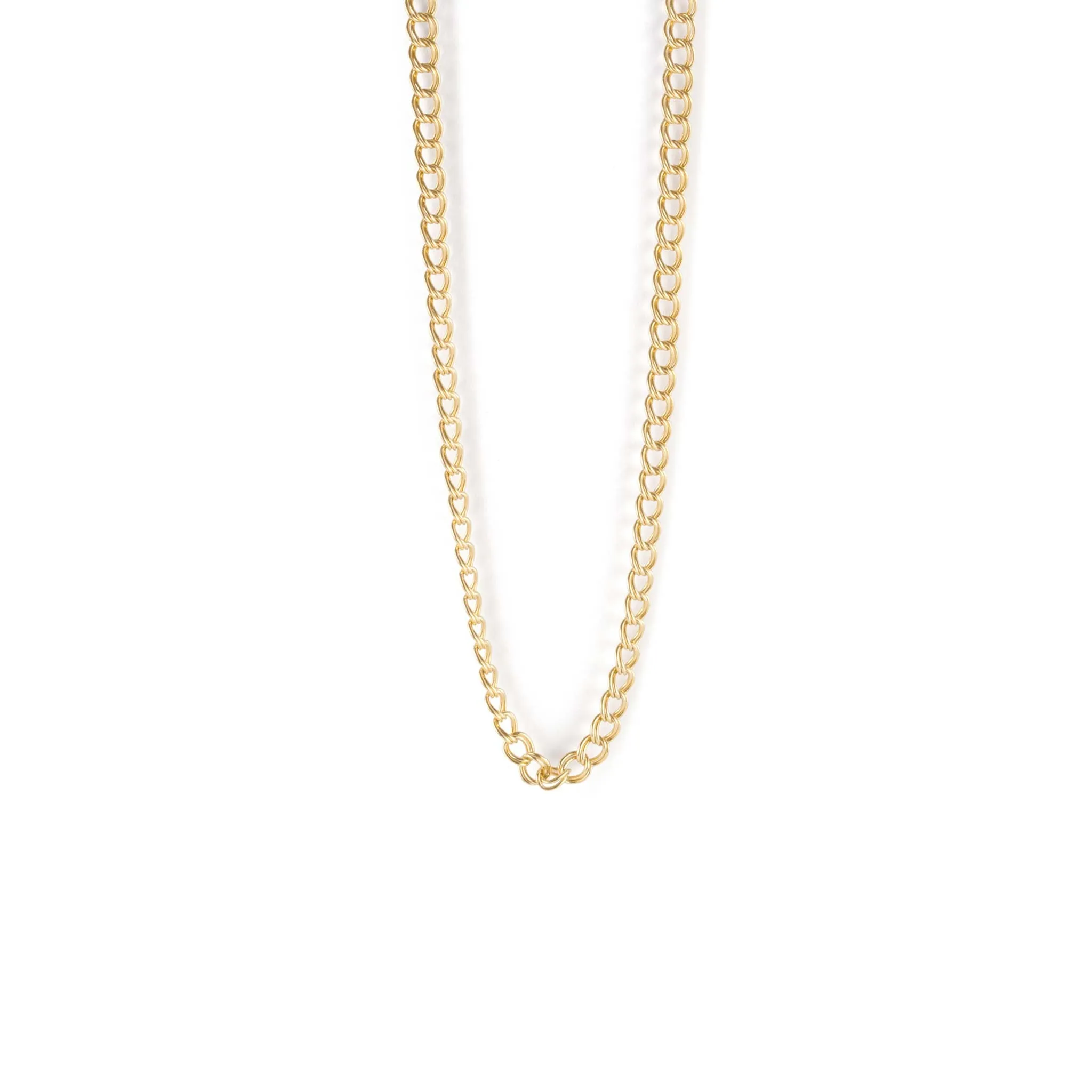 Morgan Double Curb Toggle Necklace