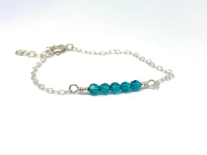 Mothers or Family Birthstone Bracelet