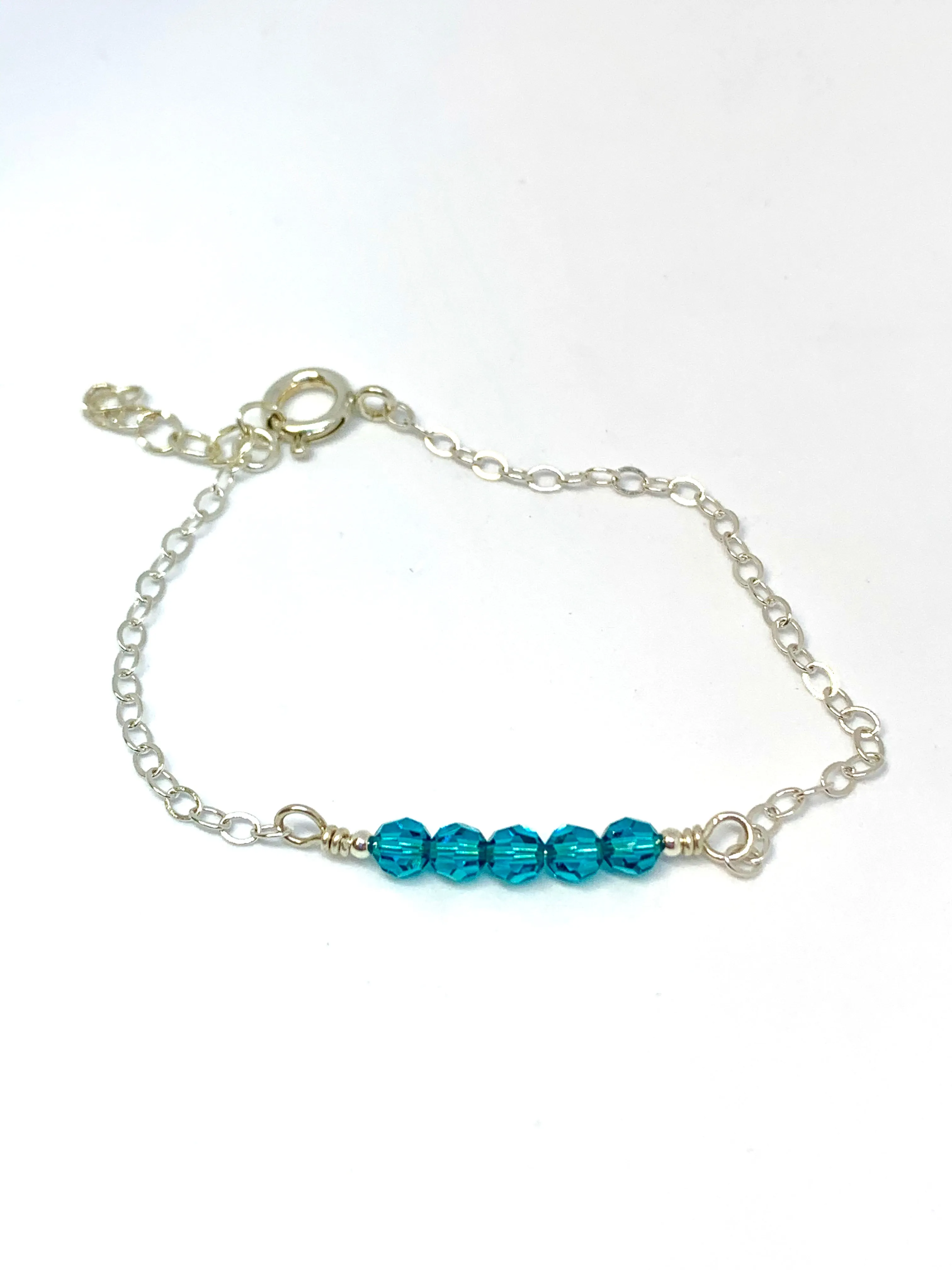 Mothers or Family Birthstone Bracelet