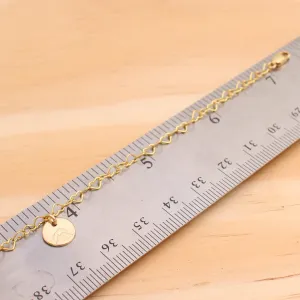 Mountain Bracelet in Silver or Gold Filled